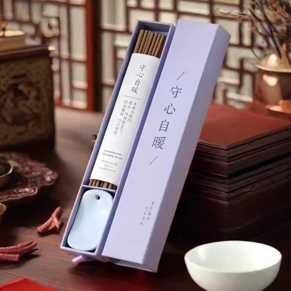 Best Handcrafted Burning Frankincense Incense Sticks with Holder