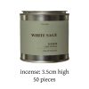 Best Handmade Natural White Sage Scented Cones Incense