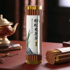 Best Lemon Citronella Mosquito Bugs Repellent Jumbo Thick Incense Sticks