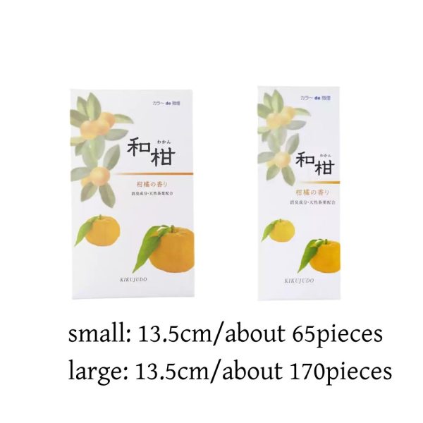 Best Natural Orange Fragrance Japanese Incense Sticks Box for Home