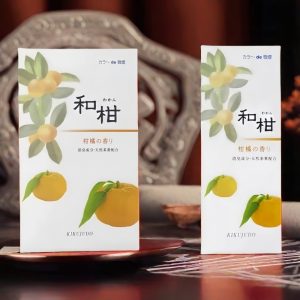 Best Natural Orange Fragrance Japanese Incense Sticks Box for Home