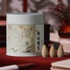 Chinese Antique Sandalwood Aromatic Incense Waterfall Cones