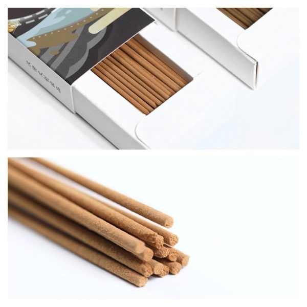 Chinese Antique Symbol Cultural Nature Mugwort Fragrance Stick Incense