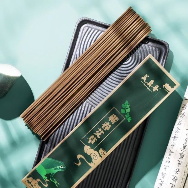 Chinese Handcrafted Mugwort Fragrance Ceremonial Stick of Incense for Home