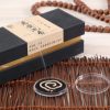 Chinese Handmade Natural Pure Incense Agarwood Coiled Incense Box