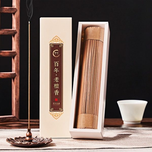 Good Smelling Handcrafted Sandalwood Stick Incense Box from China