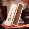 Handcrafted Natural Jasmine Fragrance Burning Incense Sticks Wooden Box