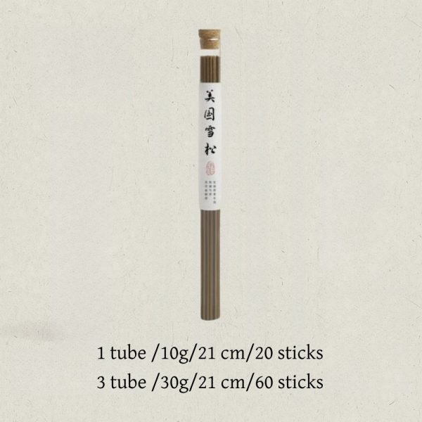 Handmade Natural Fragrance Cedar Incense with Sticks