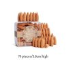 Handmade Chinese Natural Fragrant Sandalwood Backflow Incense Cones