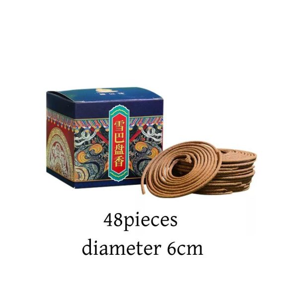 Natural Handmade Sherpa Herbal Tibetan Coiled Incense for Sale