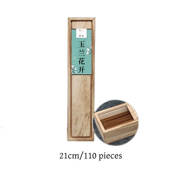 Natural Organic Magnolia Fragrance Incense with Sticks Box for Sale