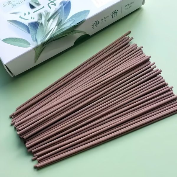 Nature-White-Sage-Fragrance-Japanese-Burning-Incense-Sticks-.jpg Nature White Sage Fragrance Japanese Burning Incense Sticks