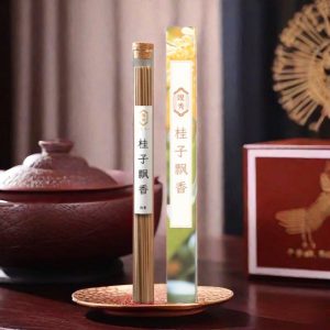 Portable Nature Osmanthus Fragrance Stick of Incense for Bedroom
