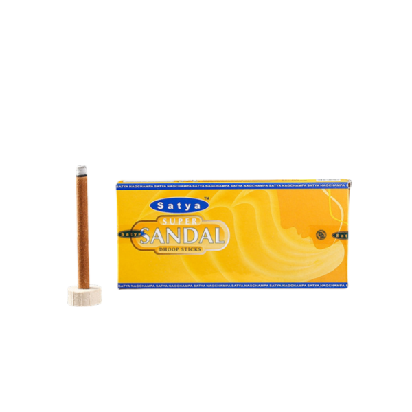 Premium Hand Rolled Indian Sandalwood Short and Thick Incense Sticks