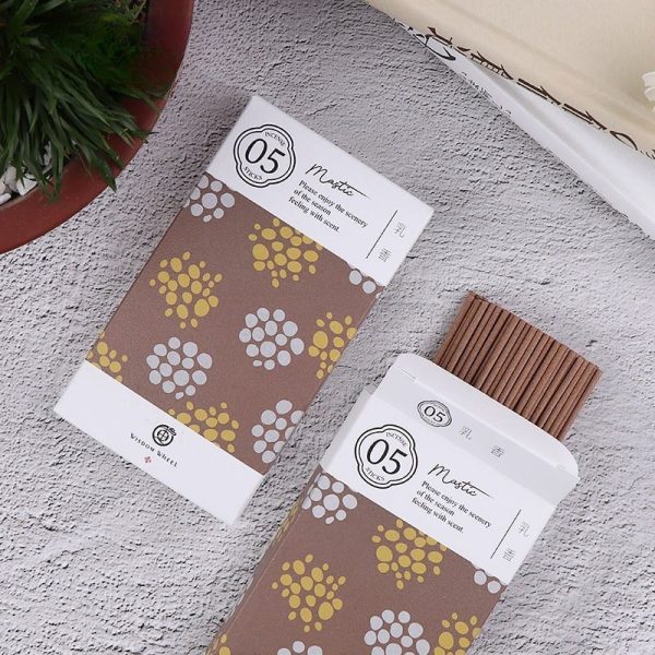 Premium Japanese Natural Frankincense Fragrance Stick Incense for Home