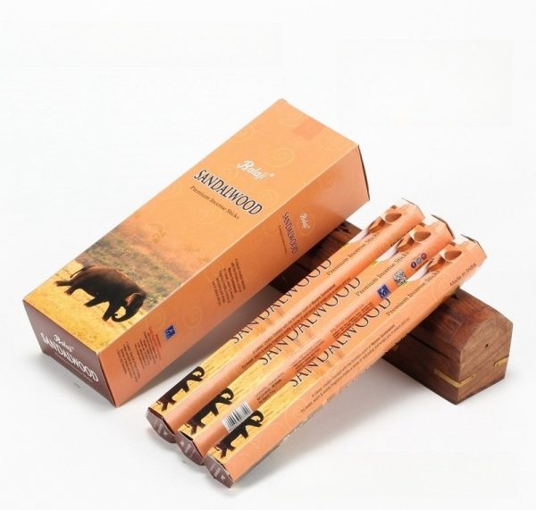 Sandal Wood Scented Mediation Incense with Sticks from India