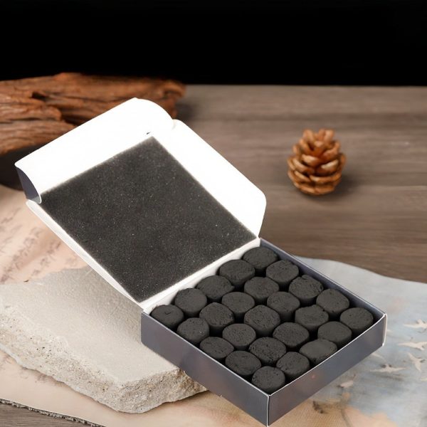 Traditional Handcrafted Smokeless Bamboo Charcoal Incense Box